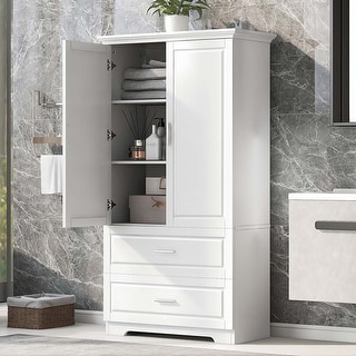 Cabinet with Two Doors and Drawers