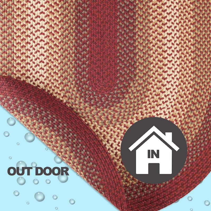 Norfolk Flat-braided Indoor/ Outdoor Rug