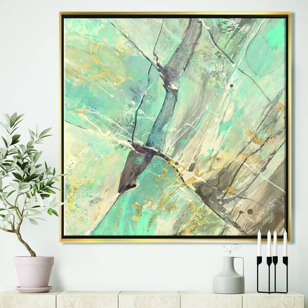 Designart Mineral Landscape In Blue Cream And Brown Nautical Coastal Framed Canvas Blue Overstock 25981148 Tulip print canvas from ikea immac ikea canvas picture. overstock com