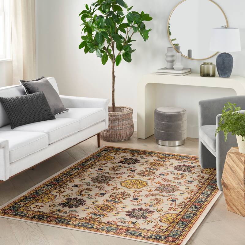Nourison Sandy Indoor/Outdoor Persian Area Rug