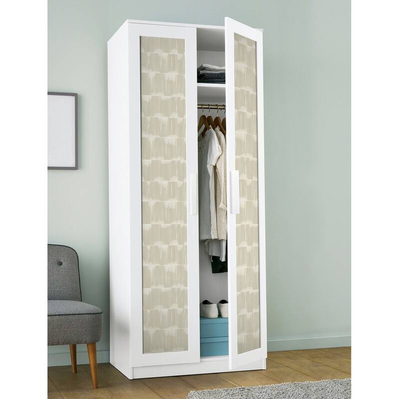 NuWallpaper Beige Dallas Peel & Stick Wallpaper