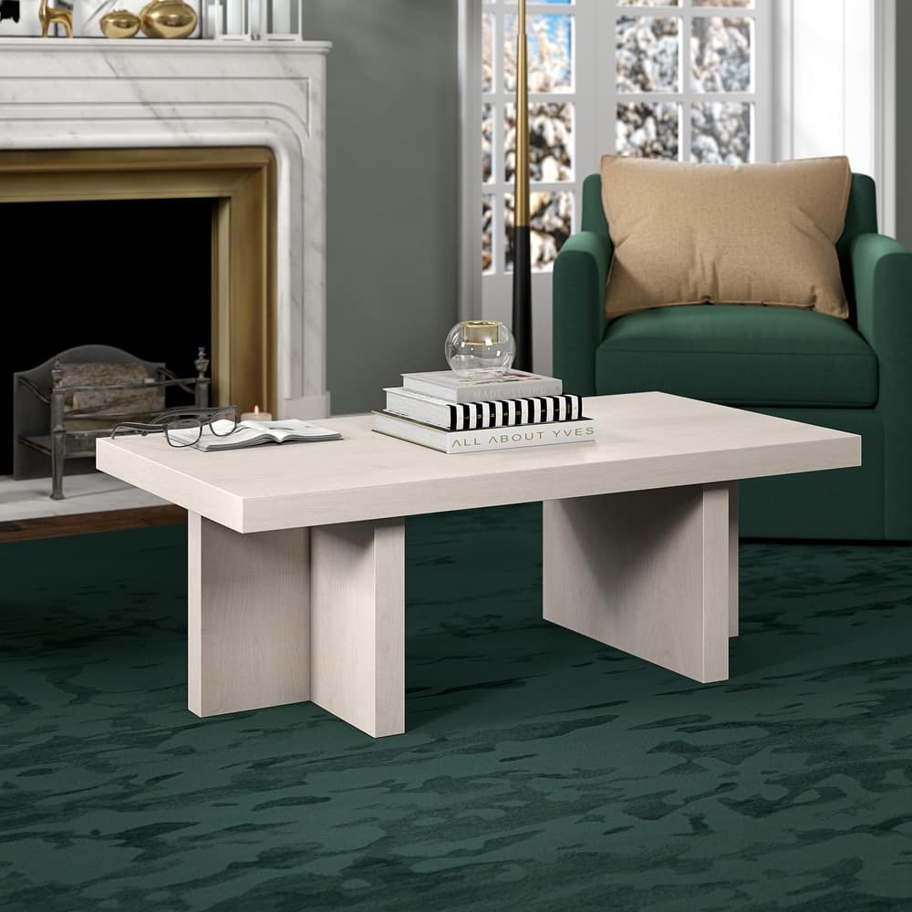 Dimitra 44" Wide Rectangular Coffee Table