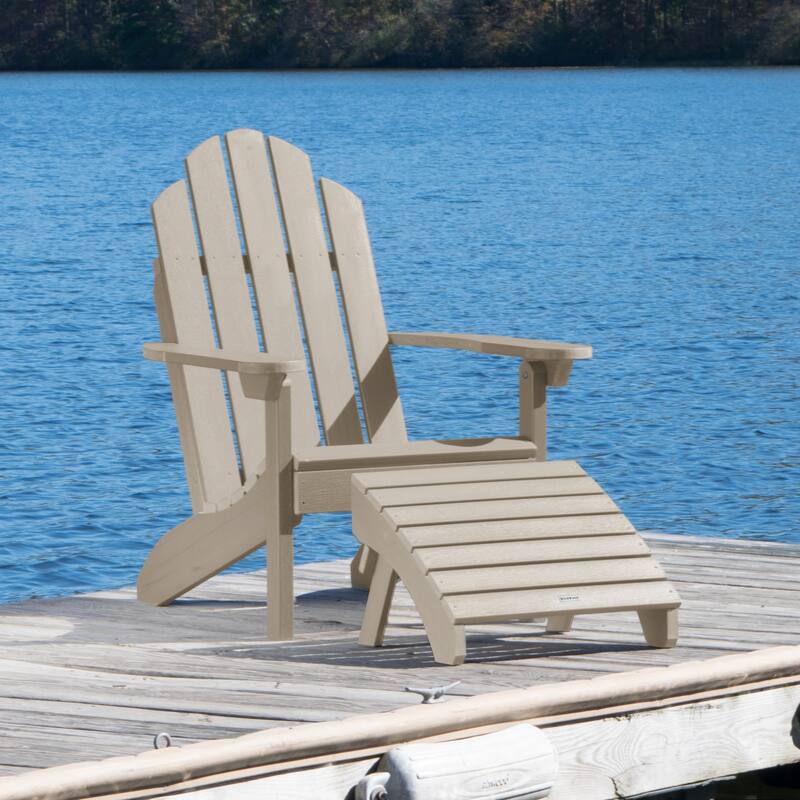 HIGHWOOD Outdoor Chair and Ottoman Set