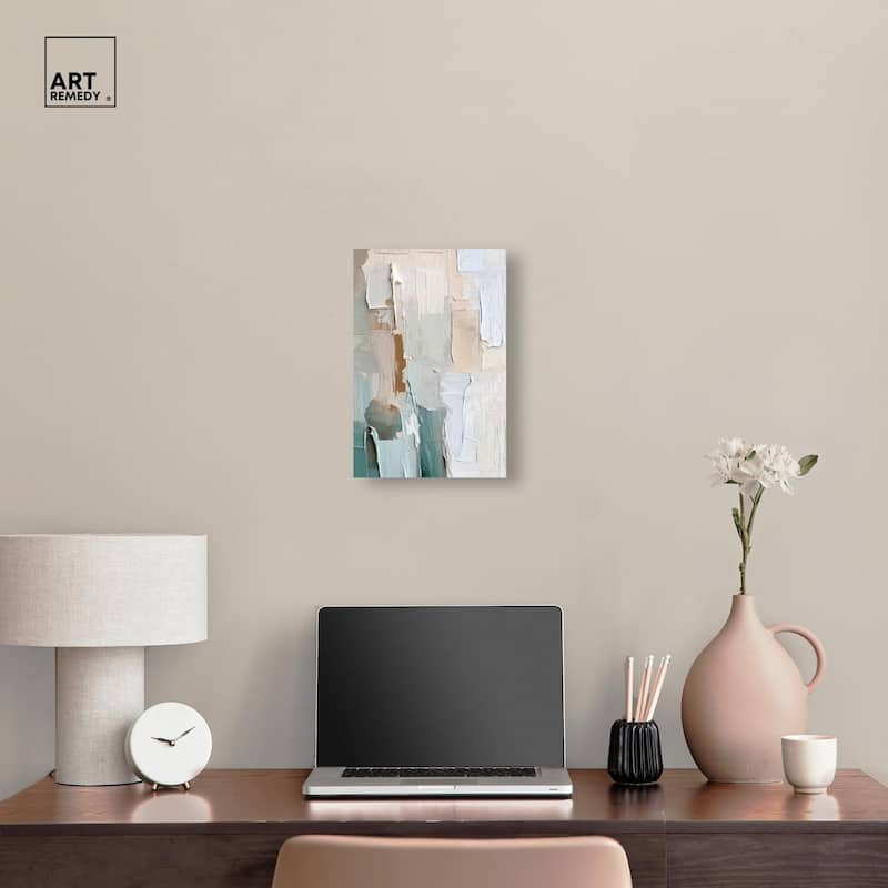 Impasto Intervals II Canvas by Art Remedy, Gallery Wrapped