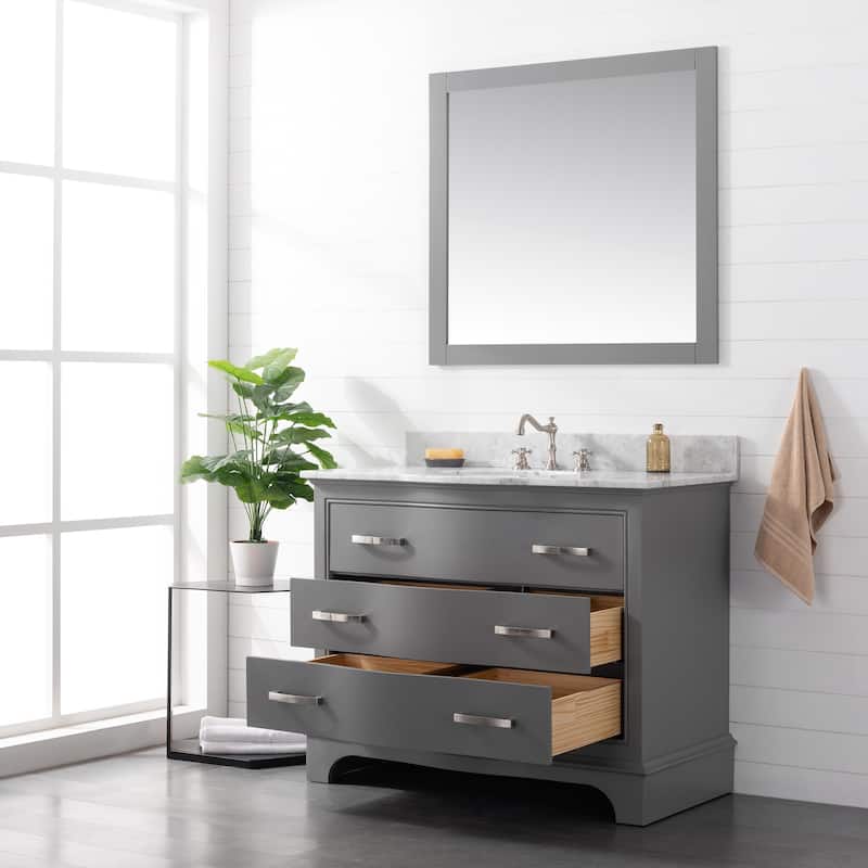 Sudio Design Monroe 42" Bathroom Vanity - 42" Single Sink