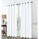 preview thumbnail 5 of 13, Calypso Shimmer Marble Window Curtain White