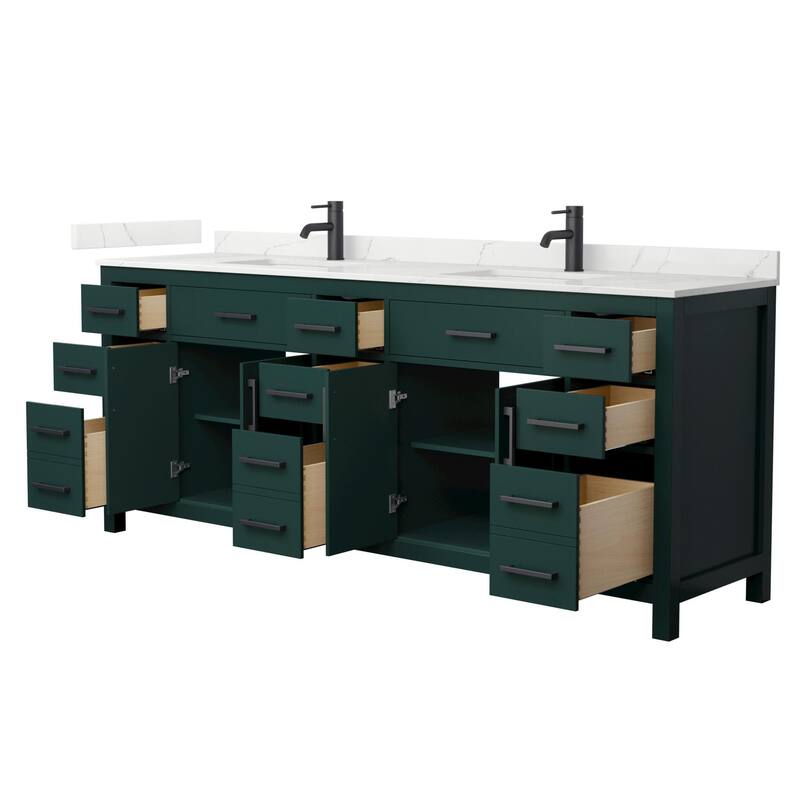 Wyndham Collection WCG2424-84D-QTZ-UNSMXX Beckett 84" Free Standing