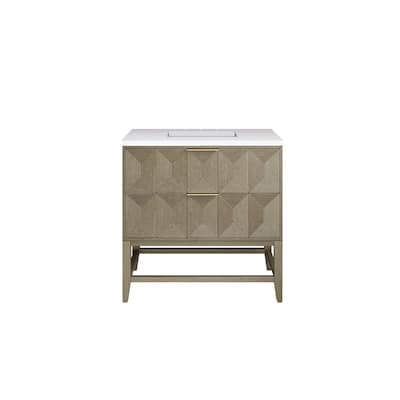 James Martin Vanities D100-V36-3WZ Emmeline 36" Free Standing Single