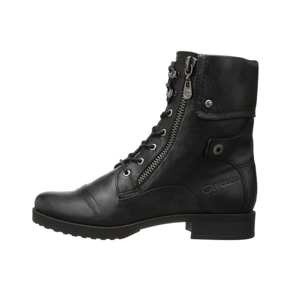 black guess combat boots
