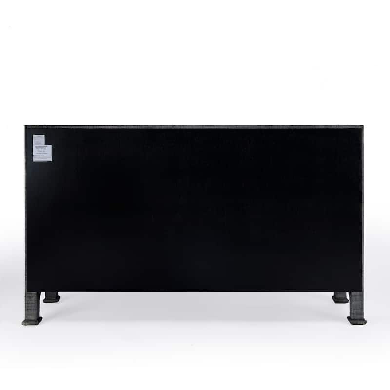 Chatham 3-Door Raffia 60" Sideboard
