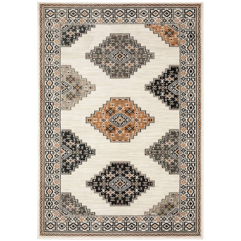 Style Haven Pegg Tribal Medallion Oasis Area Rug