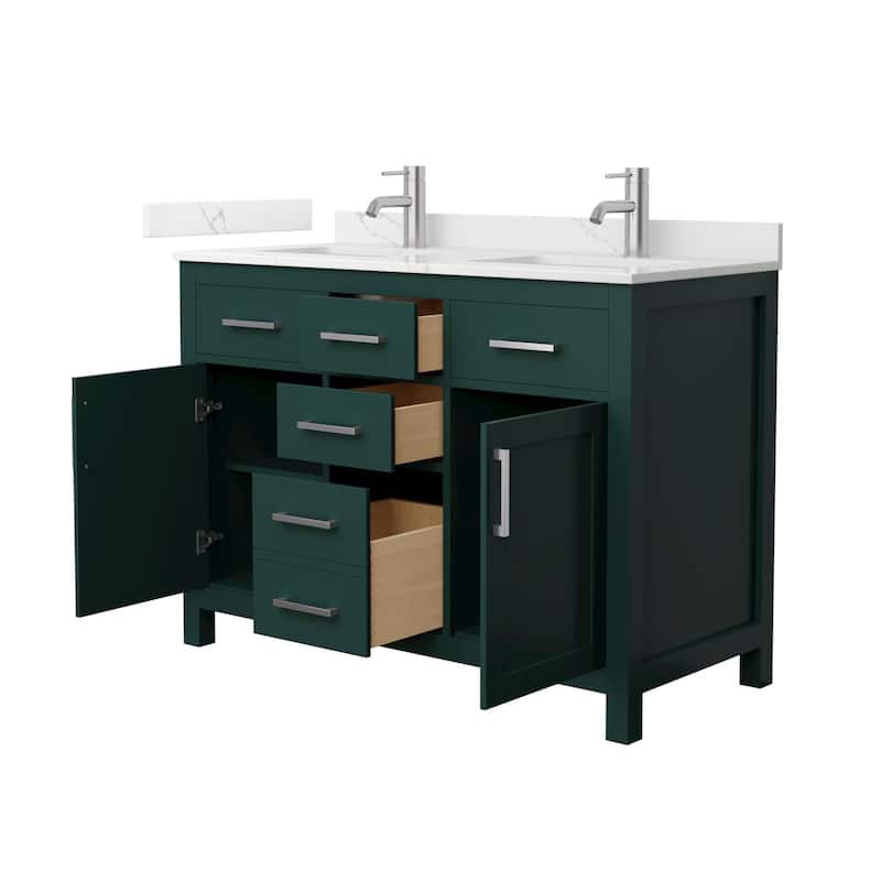 Wyndham Collection WCG2424-48D-QTZ-UNSMXX Beckett 48" Free Standing