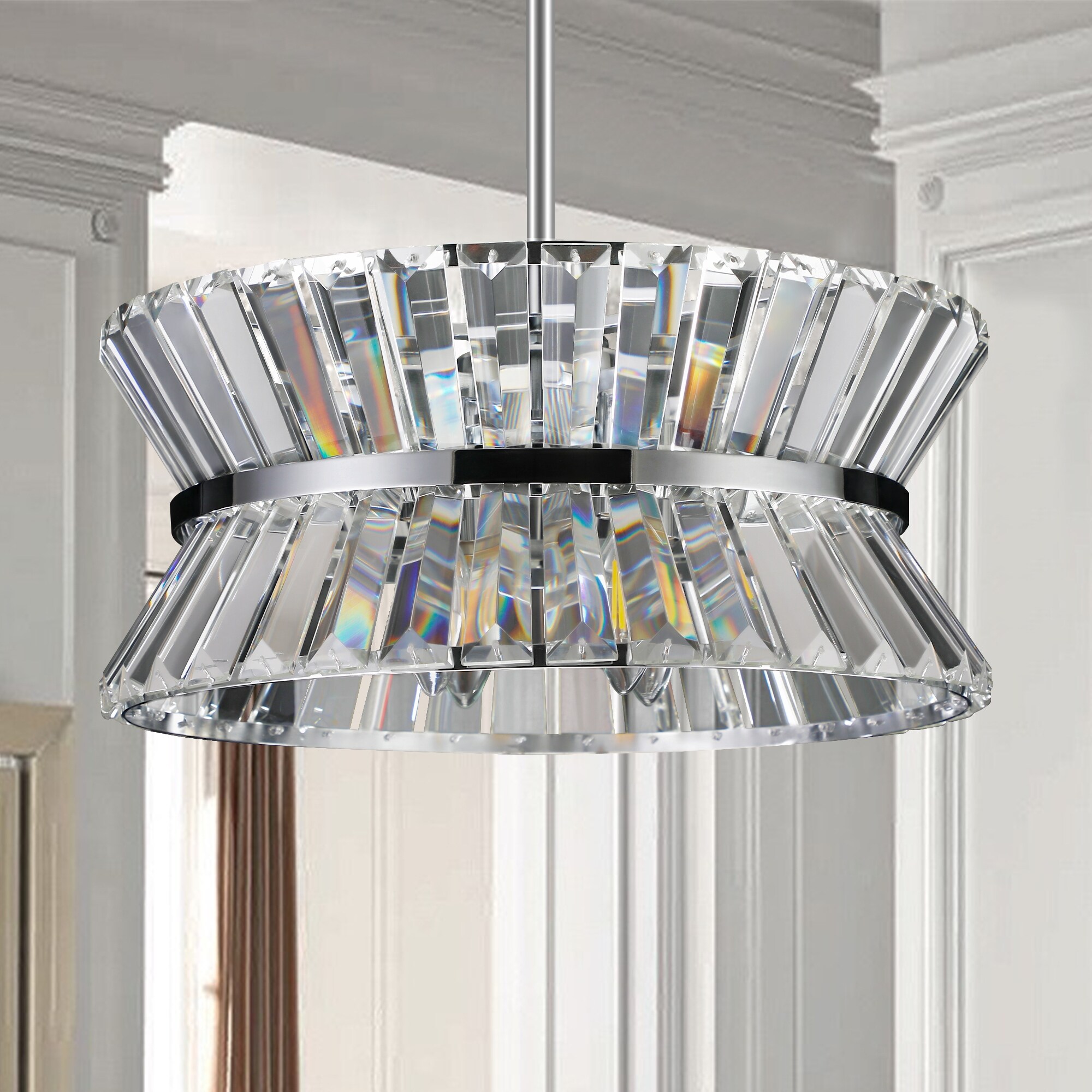 Twisted crystal light shade cheap