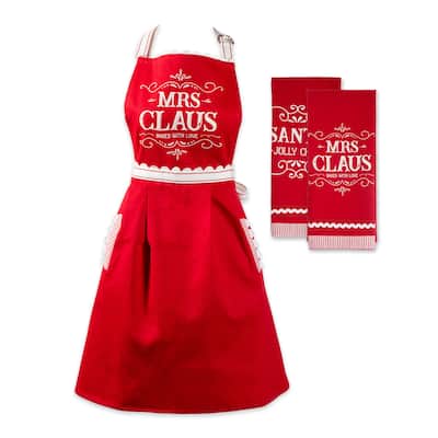 DII Claus Chef Kitchen Set, Set of 3
