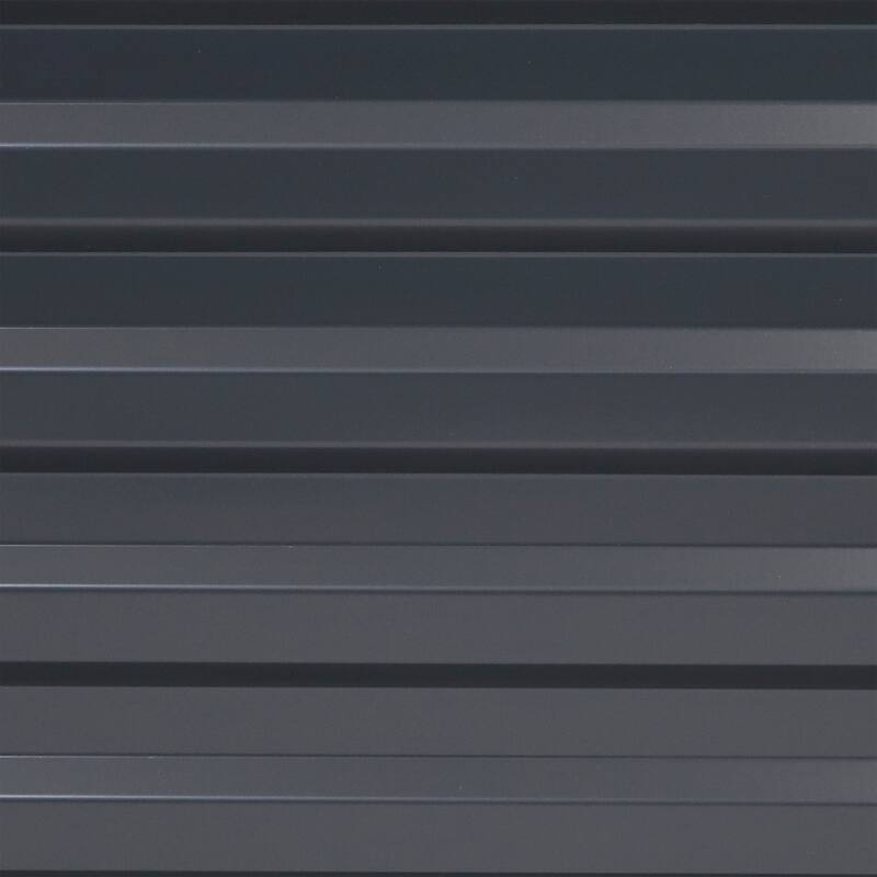 Sunnydaze Galvalume Steel Raised Garden Bed - 71" Rectangle