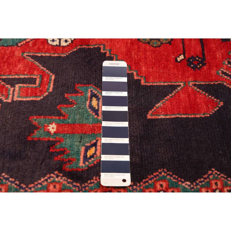 ECARPETGALLERY Hand-knotted Anadol Dark Navy Wool Rug - 3'4 x 9'7