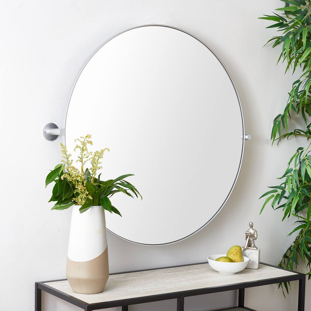 SAFAVIEH Eldia 36-inch Round Mirror - 36"W x 4"D x 36"H