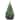 13.5" Ceramic Christmas Tree with Multi Colored Lights Table Top Decoration