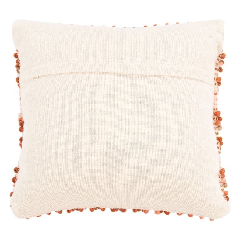 SAFAVIEH Ella Knit Cotton Elephant Grey/ Ivory 20-inch Decorative Pillow