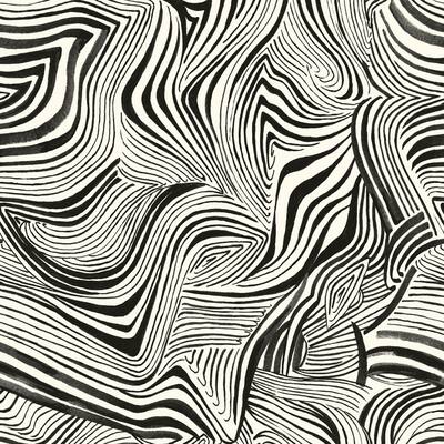 Novogratz Zebra Marble Removable Peel and Stick Wallpaper