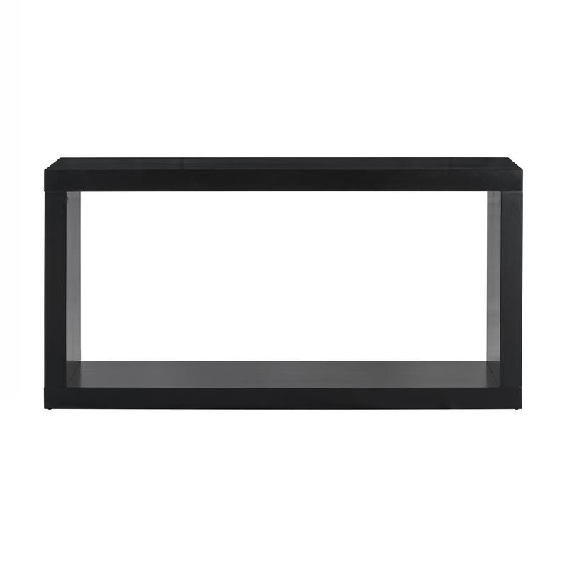 Modern Minimalist Entrance Table, Square Shaped Fashion Design, Easy to Assemble, Suitable for Entrance, Corridor, Living Room