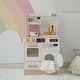 preview thumbnail 16 of 40, Teamson Kids Little Chef Lake Tahoe Wooden Play Kitchen - Washer & Mini Garden