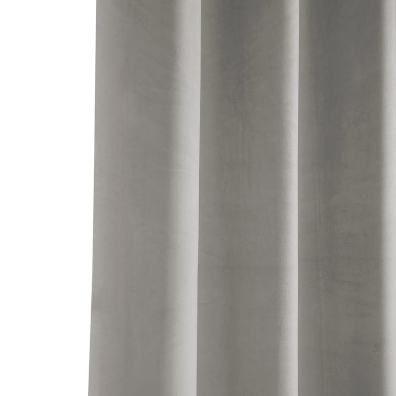 Exclusive Fabrics Heritage Plush Velvet Room Darkening Grommet Curtain (1 Panel)
