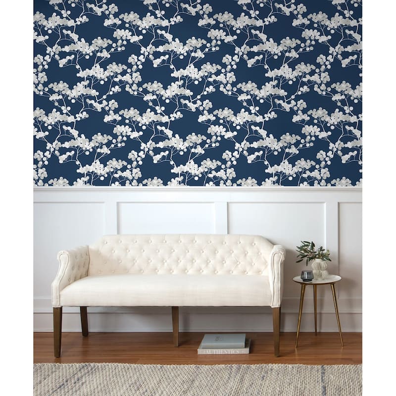 NextWall Cyprus Blossom Peel and Stick Removable Wallpaper