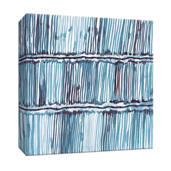 PTM Images 9-147807 PTM Canvas Collection 12" x 12" - "Bold Blue III" Giclee Patterns and Designs Art Print on Canvas