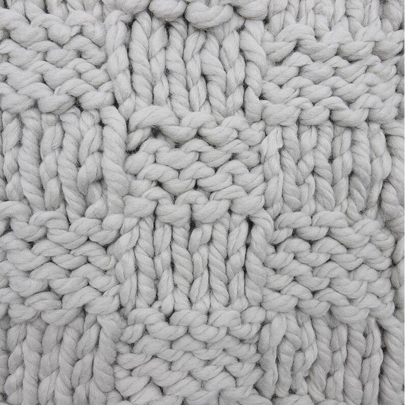 HiEnd Accents Chess Hand Knit Throw, 50"x60"
