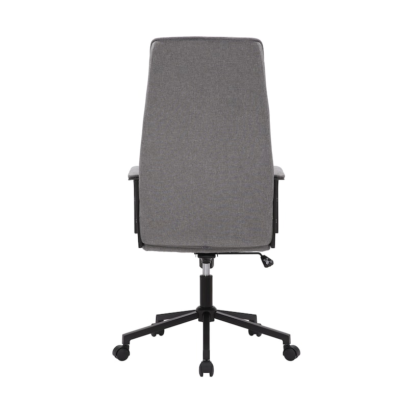 Porthos Home Tara Office Chair with Tilt Mechanism, Linen Upholstery