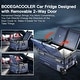 preview thumbnail 3 of 6, BODEGA 12V Portable Freezer Car Refrigerator, Dual Zone RV Car Fridge WIFI APP Control, 120/240V AC and 12/24V DC