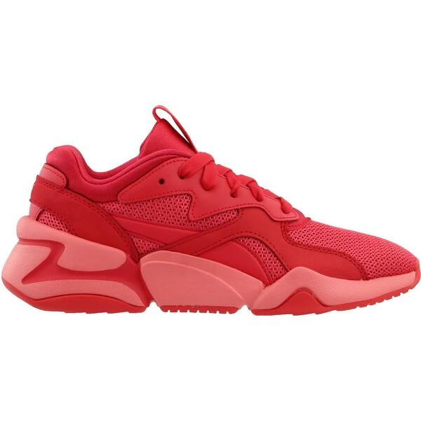 Shop Puma Womens Nova Mix Mesh Casual Sneakers Shoes Overstock