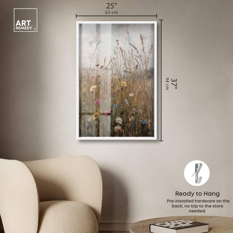 Field of Forgotten Dreams I Shadowbox by Art Remedy