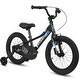 preview thumbnail 1 of 15, A16117 Kids' Bike 16"Wheels, 1-Speed Child Bicycles For 3-4Years, With Removable Training Wheels Baby Toys, Front V Brake Black