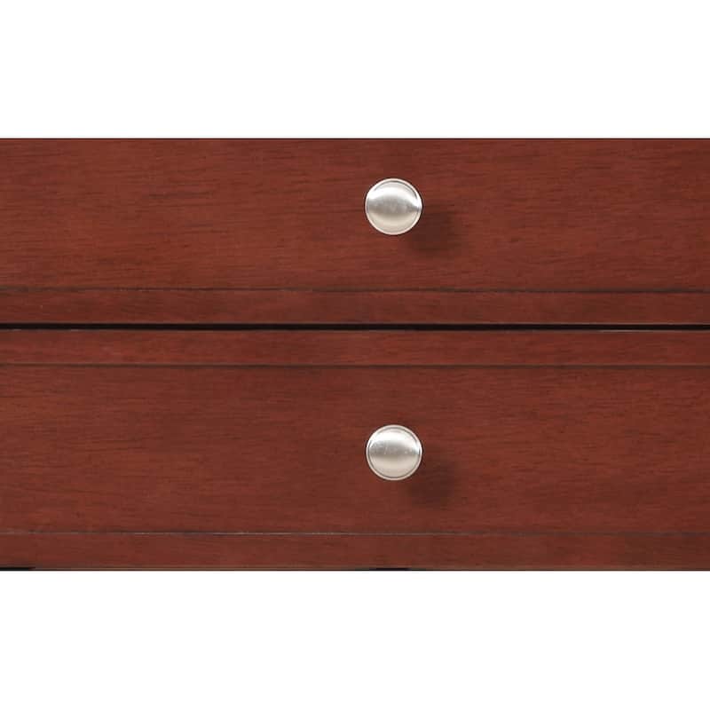 Sleek Nightstand With Storage Shelf