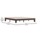 preview thumbnail 71 of 72, Wood Platform Bed with 14 Wooden Support Slats