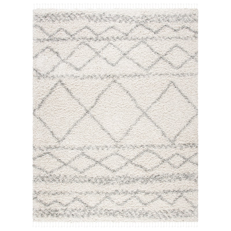 SAFAVIEH Pro Lux Shag Dottie Moroccan Tassel 2.4-inch Thick