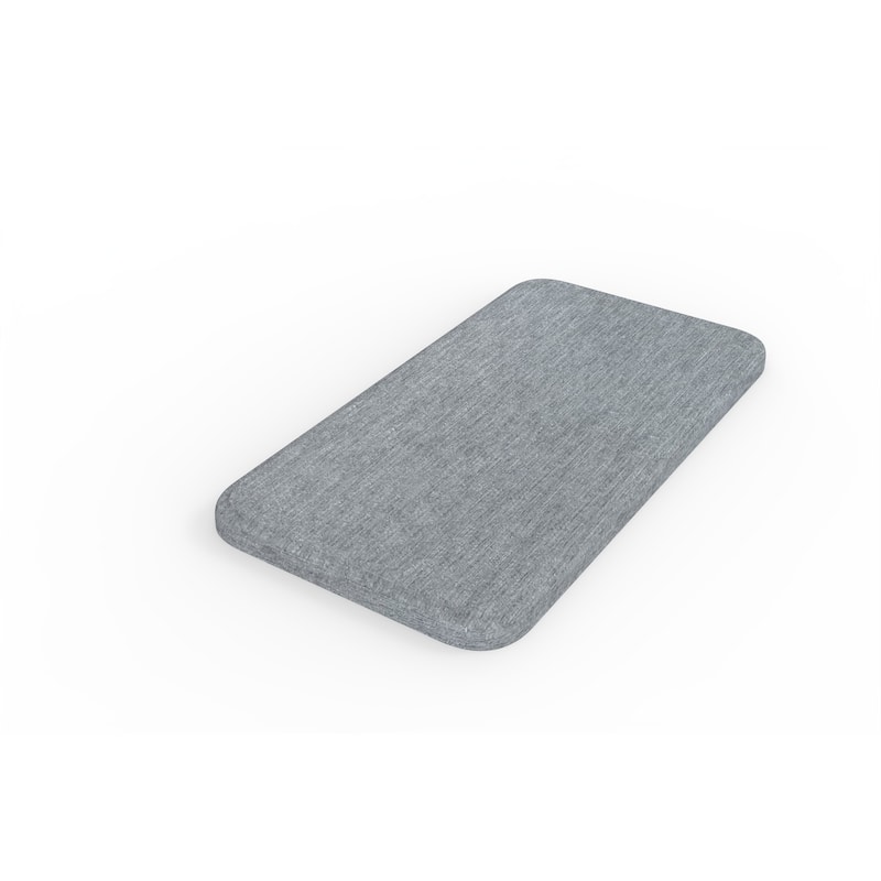 Diatomite Stone Soap Dish - N/A - Grey
