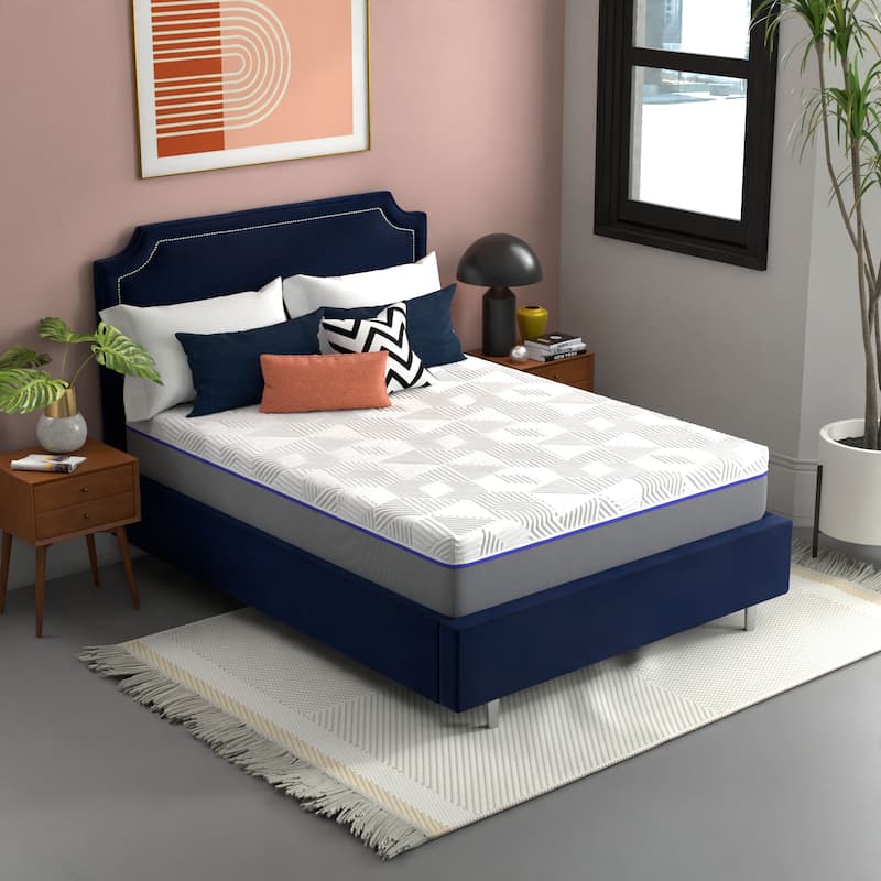 Early Bird CopperCool Performance 12" Firm Memory Foam Mattress