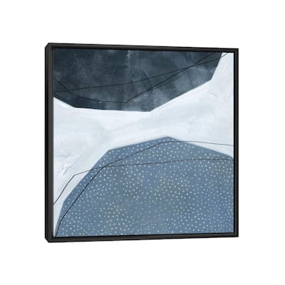 iCanvas "Adjacent Abstraction I" by Emma Scarvey Framed Canvas Print