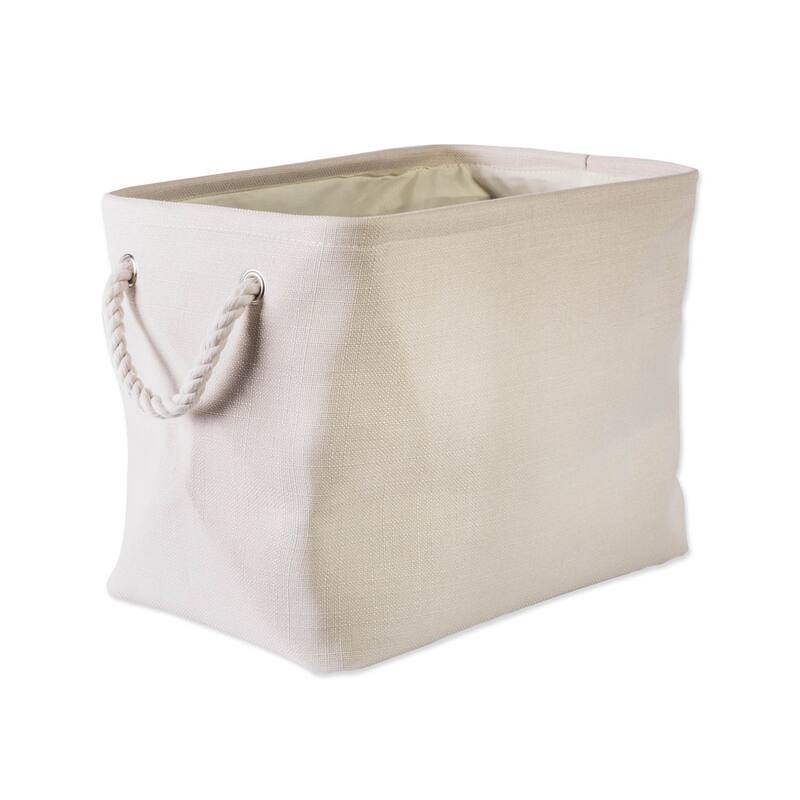 DII Variegated Decorative Storage Bin - Medium - Cream