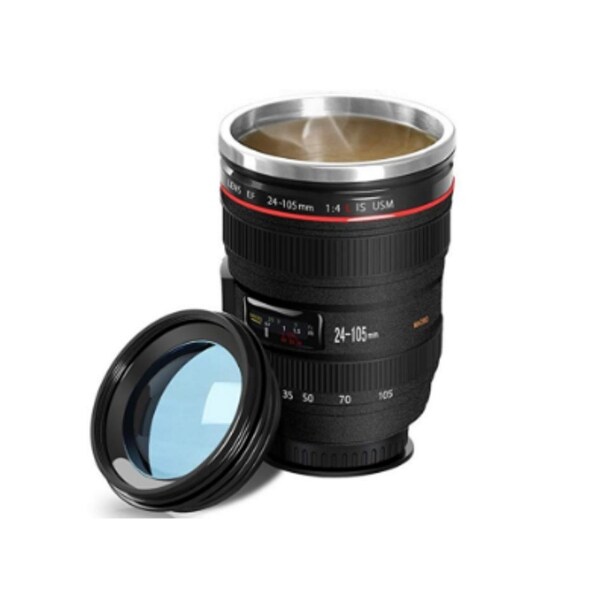 coffee mug lens cup