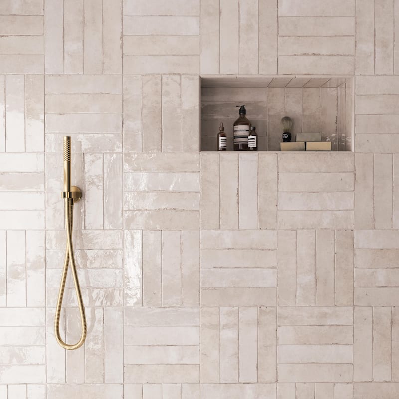 Merola Tile Tribeca Studio Oatmeal 2-3/8" x 9-5/8" Porcelain Wall Tile