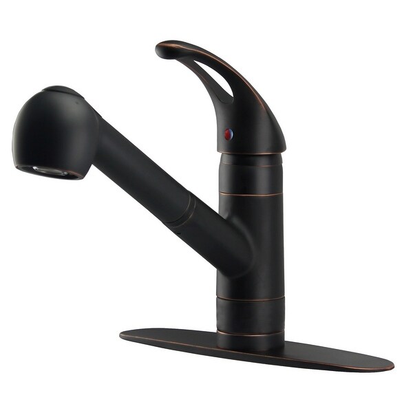 Ultra Faucets UF1200 Classic Kitchen Faucet with Pull Out Spray