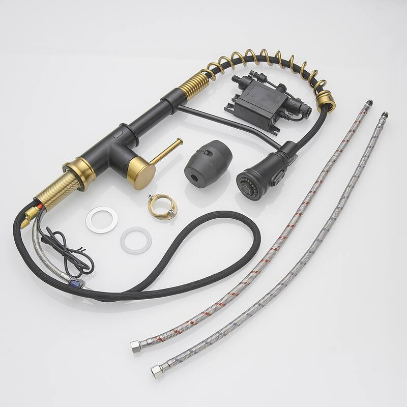 Topcraft Touchless Single Handle Pulldown Sprayer Kitchen Faucet