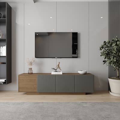 Nexera Riva TV Stand for TVs up to 80 inches