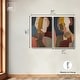 preview thumbnail 59 of 59, Contemplation Dialogue Abstract Art Set Canvas Print by Art Remedy