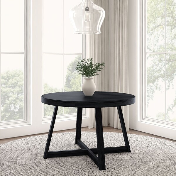 ゼニス新作モデル Beam and Plank Classic 47 - Table Dining Round Wood Solid ダイニングテーブル