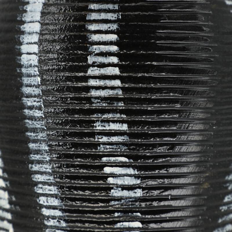 Aluminum Metal Balaz Asymmetrical Sculpted Vase